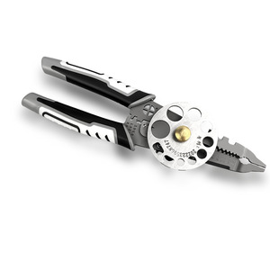 Rotary <b>Wire</b> Stripper Stainless Steel 16 Awg Multi Functional <b>Tool</b> For <b>Crimping</b> Stripping Cutting Wiring - Product Image 3