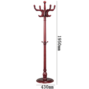 Modern Luxury Wooden Coat Rack <strong>Valet</strong> Stand Disassemblable <strong>Clothes</strong> Hanging for Home Bedroom Living Room Bathroom or Mall Use - Product Image 2