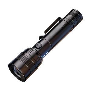 2025 New Arrival Flashlight <b>Rechargeable</b> <b>LED</b> <b>Light</b> Portable Waterproof High Lumens Tactical Torch for Camping - Product Image 1