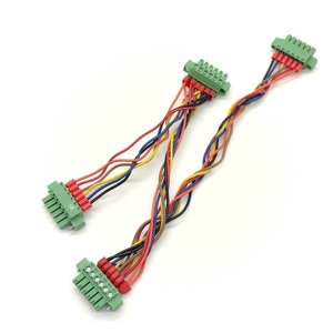 Câble adaptateur 2edgk-5.08-04p, connecteur vert 8 broches, faisceau de câbles - Product Image 1