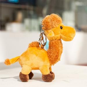 Portachiavi Peluche Orsetto 15cm in Cotone PP Ricamato, Giocattolo Unisex per Borsa e Auto, Regalo per Bambini, Antistress Super Morbido - Product Image 1