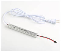 Super Slim DC24V 24W 36W 48W 60W 72W LED Alimentation AC110V 260V LED Transformateur LED Pilote pour Miroir Armoire Éclairage
