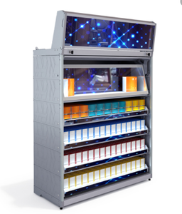 TMJ-2233Customized floor-to-floor cabinet in supermarket cabinet display cabinet uk