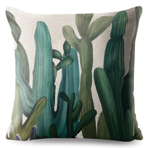 Наволочка для подушки в стиле растений, с тропическим зеленым листом, чехол для подушки для внутреннего декора, украшения для фермерского дома, дивана, дивана - Product Image 5