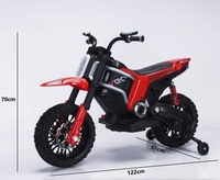 Nouvelle conception de moto pour enfants, grande taille, moteur 12V, suspension, moto à roulettes, motos électriques pour enfants