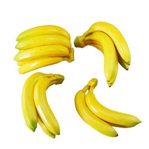 Bananes jaunes simulées, fruits artificiels en mousse réalistes, écologiques, pour la décoration de la maison et de la cuisine à l'Halloween et Thanksgiving - Product Image 1