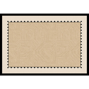 EIFFEL HOME Tapis de salon et de chambre à coucher de grande taille, en coton et lin, couleur unie, résistant aux taches, lavable, style vintage - Product Image 1