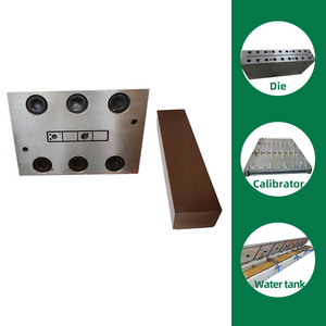 Fabricante de moldes personalizados PVC Wpc espuma puerta Panel decoración marco coextrusión molde resina goma forma troquel al por mayor - Product Image 1