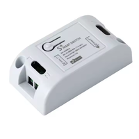 Commutateur intelligent contrôlé par application Tuya Wifi & RF double télécommande 433m de synchronisation pour courant 10A et tension 5V sans fil
