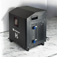 Refroidisseur de Bain de Glace 1HP avec Filtres Doubles Intégrés, Refroidissement Efficace, 110V 220V, Portable, pour Récupération, Machine à Compresseur et Pompe