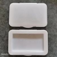 Couvre-lingettes humides, couvercle d'étanchéité amovible, couvercle pour mouchoirs, couvercle en plastique à rabat, couvercle d'emballage en PP, couvre-gants jetables