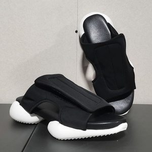 Nuevas Sandalias Deportivas Negras Premium, con Plataforma, Tejido Elástico, Punta Abierta, Estilo Casual - Product Image 6