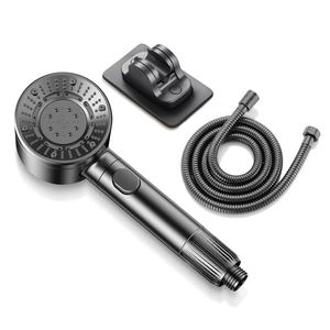 Di lusso Turbo soffione 1.5m tubo senza punzonatura cartuccia <span class=keywords><strong>filtro</strong></span> pioggia soffione doccia <span class=keywords><strong>bagno</strong></span> ad alta pressione rubinetto doccia - Product Image 1