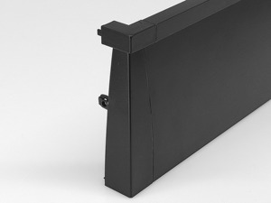 Perfil de <span class=keywords><strong>Aluminio</strong></span> Extruido con Ranura en T 6063, Tempera T5, Anodizado, Perfil de Rodapié, Alto CRI 90, Iluminación LED de 5 mm, Montaje en Superficie - Product Image 6