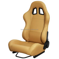Siège baquet rouge de haute qualité de style RECARO SRS pour voiture de course, siège de voiture modifié avec fonction de dégagement rapide, siège semi-baquet