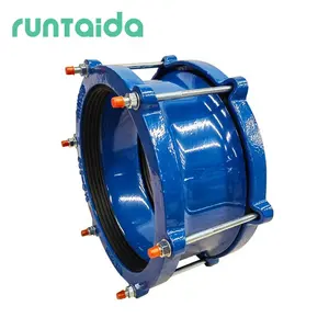 Atacado universal flexível flange tipo dúctil ferro cômoda acoplamento preço