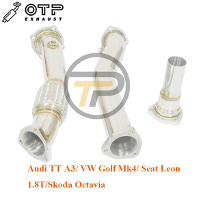 <span class=keywords><strong>Tubo</strong></span> <span class=keywords><strong>de</strong></span> <span class=keywords><strong>escape</strong></span> <span class=keywords><strong>de</strong></span> bajada OTP para Aud * TT A3 VW Golf Mk4 <span class=keywords><strong>Seat</strong></span> <span class=keywords><strong>Leon</strong></span> 1,8 T Skoda Octavia 304 acero inoxidable <span class=keywords><strong>de</strong></span> alto rendimiento Downpi - Product Image 5