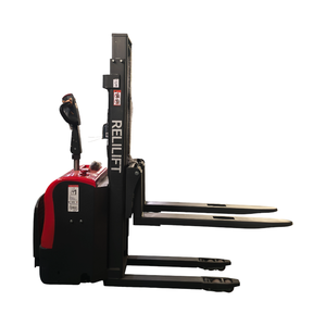 Verstellbare Gabeln 1,5 Tonnen Elektrischer Palettenhubwagen für Be- und Entladearbeiten Elektrischer Stapler - Product Image 4