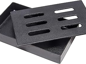 Caja Ahumadora de Hierro Fundido Resistente al Calor <span class=keywords><strong>Char</strong></span>-<span class=keywords><strong>Broil</strong></span> para Cocinar/Hornear/Asar a la Parrilla-4184804P06 - Product Image 2