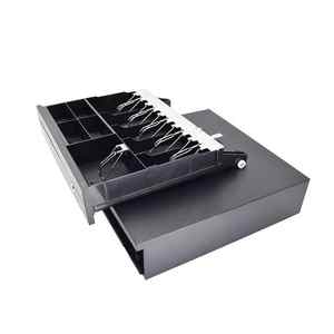 Кассовый ящик OEM на 6 отделений для купюр и 4 для монет, для ресторанов, с возможностью свободного снятия перегородок для хранения банкнот и монет, для кассовых аппаратов - Product Image 5