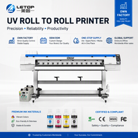 Imprimante jet d'encre industrielle LETOP pour impression sur toile, bâche et UV, machine d'impression rouleau à rouleau