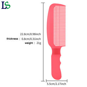 Peigne en plastique professionnel pour salon de coiffure, coiffure, démêlage, <span class=keywords><strong>coupe</strong></span> de <span class=keywords><strong>cheveux</strong></span> pour hommes et femmes - Product Image 2