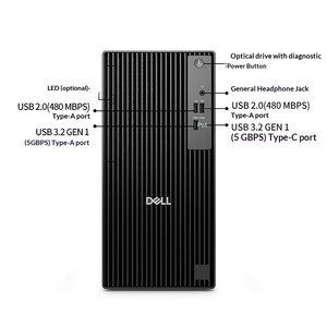 PC Desktop Commerciale <span class=keywords><strong>Dell</strong></span> QCT1250 Direttamente dalla Fabbrica, Core I5-14500 + Monitor 23,8 Pollici, 16GB DDR5, 512GB SSD, GT730-4G - Product Image 3