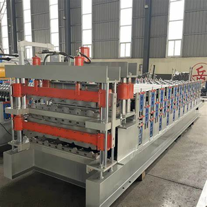 Ba lớp kim loại lợp và siding máy để sử dụng nhà và vật liệu xây dựng màu thép ngói loại - Product Image 2