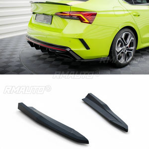 Para Skoda Octavia RS MK4 2020-2024: Labio de parachoques, divisor, difusor, alerón, embellecedor de esquina de parachoques, pieza de modificación y tuning. - Product Image 2