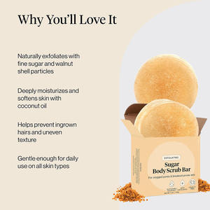 Jabón <span class=keywords><strong>Exfoliante</strong></span> Natural GMP OEM para Hombres <span class=keywords><strong>y</strong></span> Mujeres, Jabón Corporal Suave <span class=keywords><strong>Exfoliante</strong></span> e Hidratante <span class=keywords><strong>con</strong></span> Aceite de Coco - Product Image 3