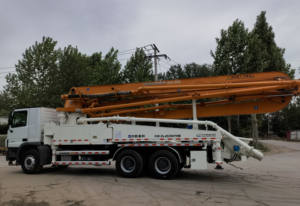 <span class=keywords><strong>Zoomlion</strong></span> ZLJ5296 38mディーゼル中古コンクリートブームポンプトラック - Product Image 4