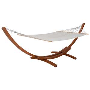 Hamaca doble con soporte, cama Columpio <span class=keywords><strong>de</strong></span> jardín <span class=keywords><strong>de</strong></span> <span class=keywords><strong>madera</strong></span> <span class=keywords><strong>para</strong></span> exteriores <span class=keywords><strong>para</strong></span> patio, patio, balcón, cama colgante portátil <span class=keywords><strong>para</strong></span> 2 personas - Product Image 1