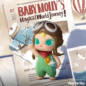 Popmart Baby Molly Hug Exploration Project Series Statuetta <span class=keywords><strong>Anime</strong></span> in PVC Scala 1/12 Fantasia e Sci-Fi Regalo Mystery Blind Box - Product Image 1