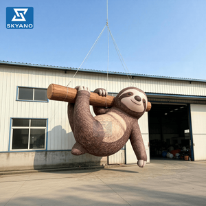 Escultura Inflable Gigante de Perezoso, Modelo de Arte Inflable de Perezoso Utilizado para Decoración en Actividades de Zoológico - Product Image 1