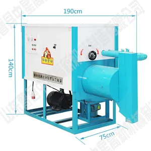 Grains peeling machine splitting machine 500kg/hour husking for soybean black bean chickpea splitting for lentils mung bean