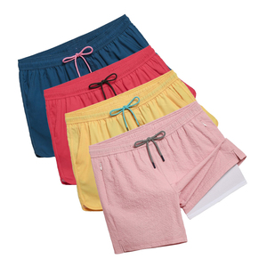 Vente chaude en gros Shorts de bain personnalisés à séchage rapide Shorts de bain vierges avec filet Maillots de bain respirants Shorts de plage pour hommes - Product Image 1
