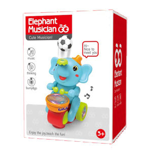 <span class=keywords><strong>Petit</strong></span> éléphant électrique jouet voiture jouer batterie véhicule universel boule flottante obstacle automatique <span class=keywords><strong>avec</strong></span> musique bébé jouets 2024 - Product Image 6