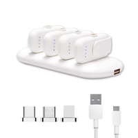 Mini Power Bank Rechargeable, 1000 mah, 4 Station, prix d'usine