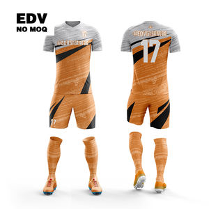 Entrega Rápida, Camiseta de Fútbol para Niños, Personalizable por Sublimación, 100% Poliéster, Transpirable, de Secado Rápido, Logotipo Personalizado, Uniforme de Equipo - Product Image 4