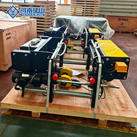 Palans à câble à double levage rapide VFD, design européen de pointe, faible hauteur de levage, 3,2 tonnes, 5 tonnes, 10 tonnes, 20 tonnes