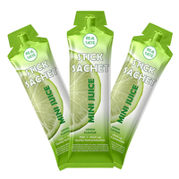 Sac de Sachet de Jus de Fruits en Gel d'Énergie Liquide Personnalisé Emballage de Sachet en Bâton d'Aluminium