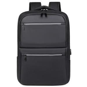 Large Capacity USB Computer <b>Backpack</b> for Men New <b>Business</b> Multi-Layer Design with Simple Style - Product Image 4