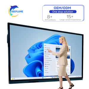 Tableau intelligent 55 65 75 85 86 98 110 pouces stylo doigt écran tactile tableau interactif 4k Led tableau blanc numérique pour l'enseignement scolaire - Product Image 1