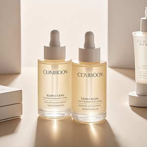 Thấp moq bán buôn Glass Frosted Vòng lỏng dropper chai 10ml 30ml 60ml chất lớp biểu bì dầu độ ẩm làm trắng container - Product Image 4