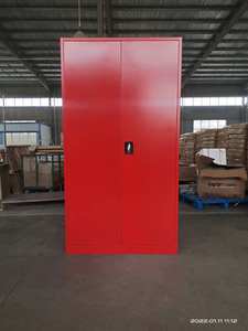 โต๊ะทำงานเหล็กดีไซน์ใหม่ขายดีจากเยอรมนี พร้อมตู้โลหะมีกุญแจล็อค สำหรับเก็บของในโรงรถและกล่องเครื่องมือในโรงงาน - Product Image 2