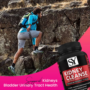 Kapsul pembersih ginjal suplemen kesehatan saluran urin detoks kualitas tinggi diformulasikan untuk pria pil Formula campuran Renal Herbal - Product Image 3