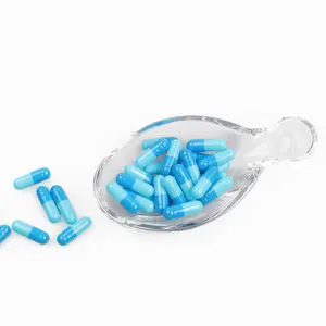 Capsule vuote di gelatina colorate e trasparenti capsule rigide medicinali gusci