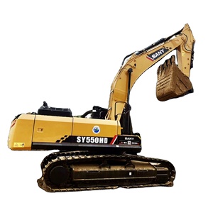 Hot Sale Used Excavator Machine Sany SY550HD Heavy <b>Earth</b>-<b>moving</b> Excavator <b>Machinery</b> with Imported Engine Breaker CE Certified - Product Image 1