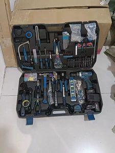 Factory Wholesale Stainless Steel <b>Tool</b> Kit Toolbox <b>Set</b> with Hard Case OEM Customizable for Automotive Repair - Product Image 5