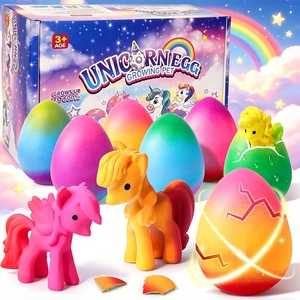 Mogo Juguete Educativo <span class=keywords><strong>de</strong></span> Plástico con <span class=keywords><strong>Huevo</strong></span> <span class=keywords><strong>de</strong></span> Incubación <span class=keywords><strong>de</strong></span> <span class=keywords><strong>Unicornio</strong></span> Arcoíris Transfronterizo que Crecerá en <span class=keywords><strong>Agua</strong></span>, Modelo para Mayores <span class=keywords><strong>de</strong></span> 14 Años, 6 Piezas - Product Image 1